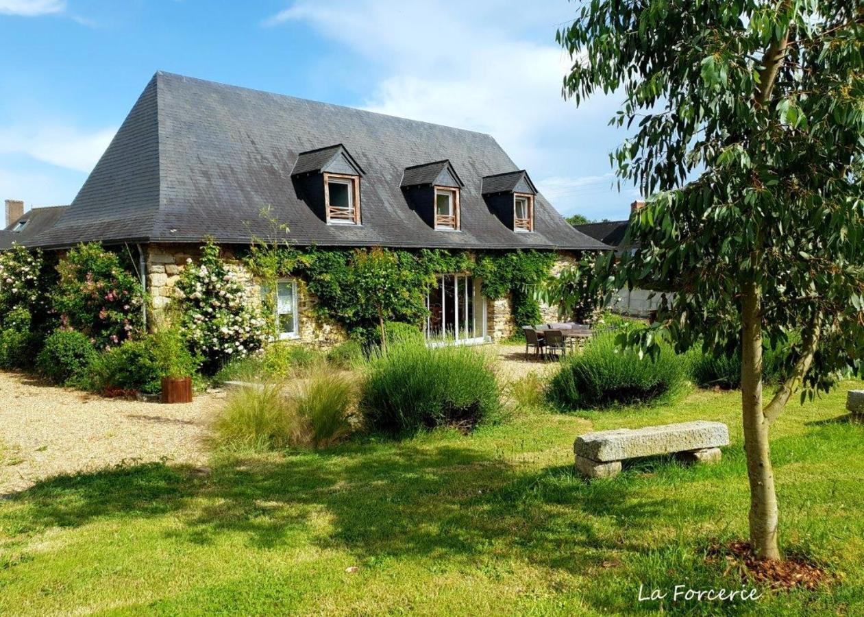 La Forcerie Maison D'Hotes Et Spa Châtelais Exterior foto